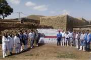برگزاری نهمین اردوی جهادی دامپزشکی در روستای قوری دره از شهرستان راز و جرگلان